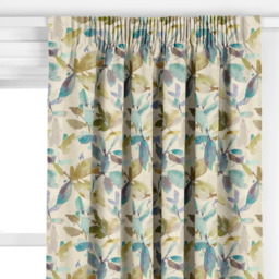 John Lewis Alexa Made to Measure Curtains or Roman Blind, Aqua - thumbnail 2