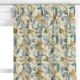 John Lewis Alexa Made to Measure Curtains or Roman Blind, Aqua - thumbnail 4