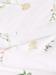 John Lewis Summer Meadow Pure Cotton Percale Duvet Cover Set, 200 Thread Count - thumbnail 2