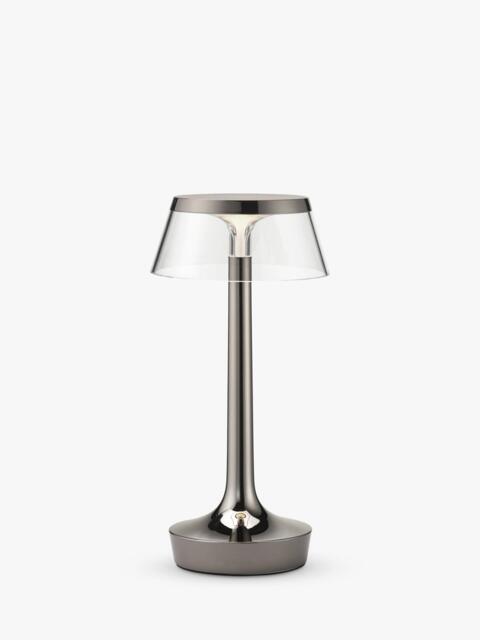 Flos Philippe Starck Bon Jour Unplugged Rechargeable Cordless Table Lamp, Black Chrome - image 1