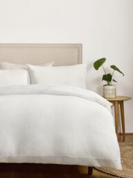 John Lewis Blakeney Washed Cotton Weave Duvet Cover Set - thumbnail 6