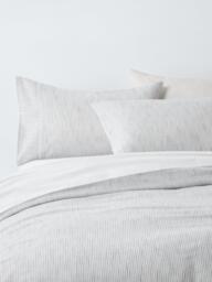 John Lewis Blakeney Washed Cotton Weave Duvet Cover Set - thumbnail 1