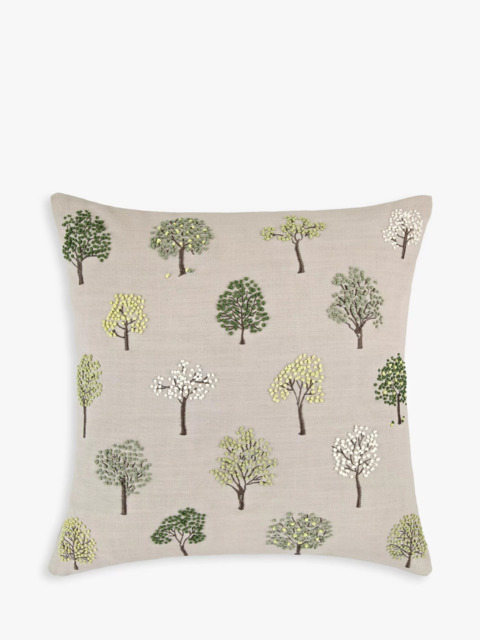 John Lewis Mini Trees Cushion - image 1