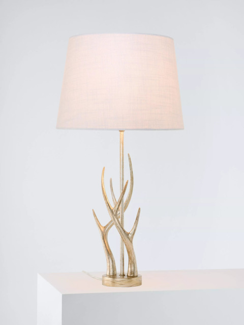 Laura Ashley Mulroy Antler Table Lamp, Champagne - image 1