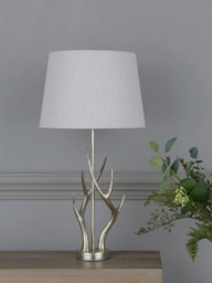 Laura Ashley Mulroy Antler Table Lamp, Champagne - thumbnail 2
