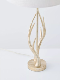 Laura Ashley Mulroy Antler Table Lamp, Champagne - thumbnail 5