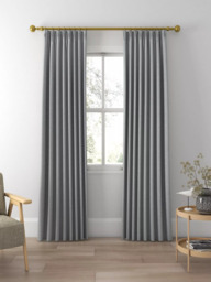 Designers Guild Tangalle Made to Measure Curtains or Roman Blind, Carbon - thumbnail 3