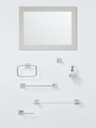 John Lewis Prism Rectangular Bathroom Mirror - thumbnail 5