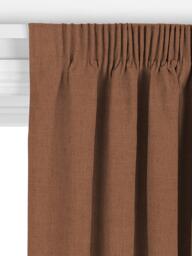John Lewis Linen Look Made to Measure Curtains or Roman Blind, Cinnamon - thumbnail 3