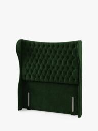 Hypnos Elizabeth Extra Wide Upholstered Headboard, Small Double - thumbnail 2