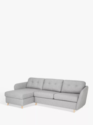 John Lewis Arlo 5+ Seater LHF Chaise with Storage Sofa Bed