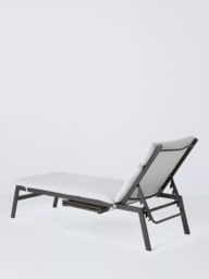 John Lewis Platform Sun Lounger, Grey - thumbnail 4