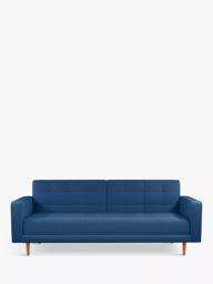 John Lewis Quilted Large 3 Seater Sofa Bed, Dark Leg - thumbnail 5