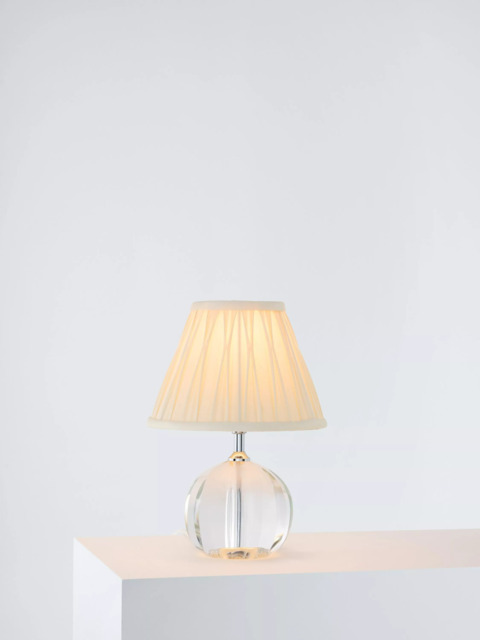 Laura Ashley Lydia Crystal Ball Table Lamp, Clear - image 1