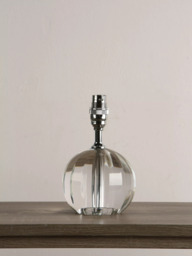 Laura Ashley Lydia Crystal Ball Table Lamp, Clear - thumbnail 2