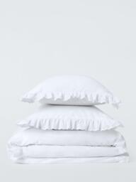 John Lewis Mable Duvet Cover Set, White - thumbnail 5