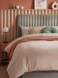 Silentnight Dusk Panelled Strutted Headboard, Double - thumbnail 5