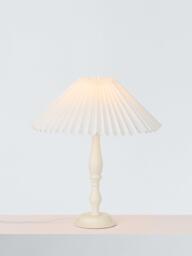 John Lewis Pleated Tapered Cotton Lampshade