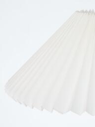 John Lewis Pleated Tapered Cotton Lampshade - thumbnail 4