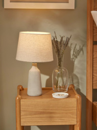 John Lewis Linney Concrete Table Lamp - thumbnail 2