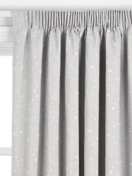 John Lewis Starry Sky Made to Measure Curtains or Roman Blind, Cool Grey - thumbnail 2