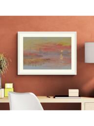 Tate + John Lewis JMW Turner 'The Scarlet Sunset' Framed Print, 52 x 72cm - thumbnail 2