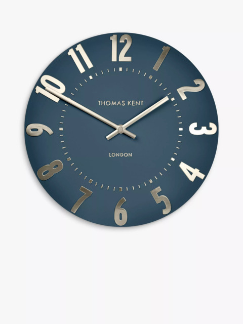 Thomas Kent Mulberry Wall Clock, Midnight Blue - image 1