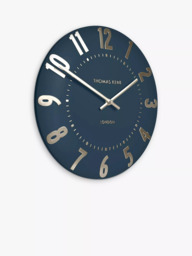 Thomas Kent Mulberry Wall Clock, Midnight Blue - thumbnail 2