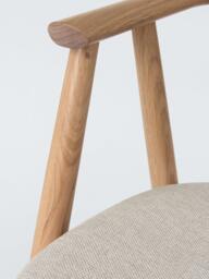 John Lewis Ida Frame Dining Chair, Oak/Natural - thumbnail 5