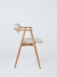 John Lewis Ida Frame Dining Chair, Oak/Natural - thumbnail 4