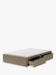 Hypnos Pocket Sprung Upholstered 4 Drawer Divan Base, Small Double - thumbnail 2