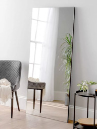 Yearn Delicacy Rectangular Wood Frame Leaner Mirror - thumbnail 1