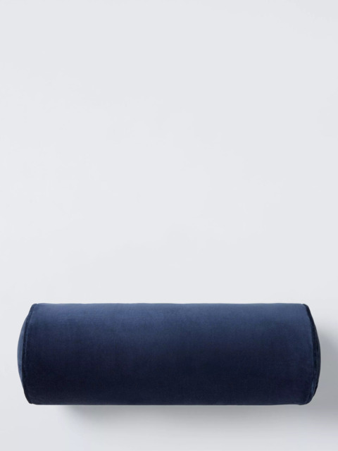 John Lewis Cotton Velvet Bolster Cushion - image 1