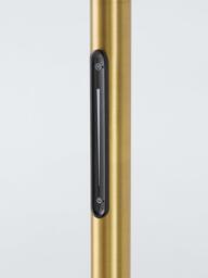 John Lewis LED Switch Torchiere Uplighter Floor Lamp, Antique Brass - thumbnail 5
