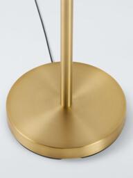 John Lewis LED Switch Torchiere Uplighter Floor Lamp, Antique Brass - thumbnail 4