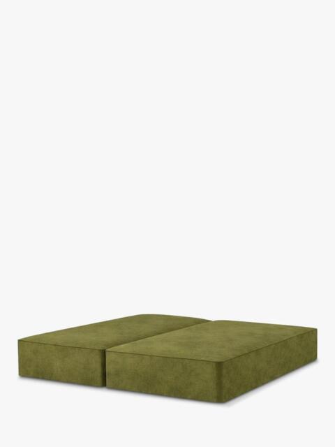 John Lewis Pocket Sprung Upholstered Divan Base, Super King Size