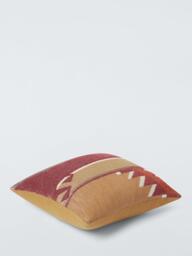John Lewis Bold Kilim Cushion, Red/Multi - thumbnail 3