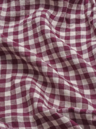 Piglet in Bed Gingham Linen Blend Bedding - thumbnail 1