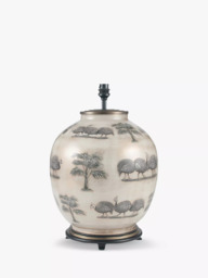 Jenny Worrall Guinea Fowl Glass Lamp Base, Large, Natural, H41.5cm - thumbnail 1