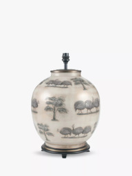 Jenny Worrall Guinea Fowl Glass Lamp Base, Large, Natural, H41.5cm - thumbnail 2