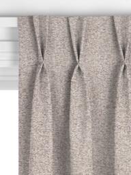 John Lewis Lucia Metallic Made to Measure Curtains or Roman Blind, Silver/Copper - thumbnail 5