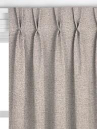 John Lewis Lucia Metallic Made to Measure Curtains or Roman Blind, Silver/Copper - thumbnail 4