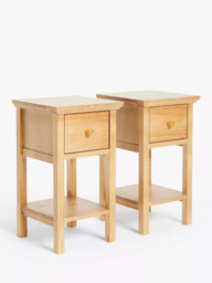 John Lewis Wilton Bedside Tables, Set of 2 - thumbnail 1