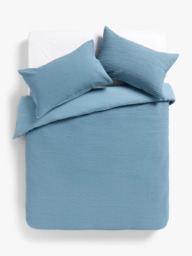 John Lewis Seersucker Duvet Cover Set - thumbnail 1