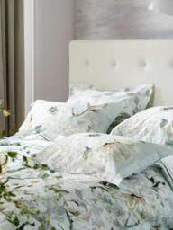 Designers Guild Fleur 250 Thread Count Duvet Cover Set, Blanche - thumbnail 2