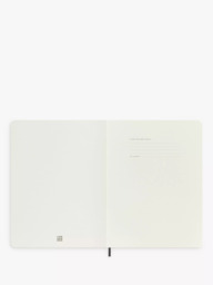 Moleskine Extra Large Dotted Soft Cover Notebook, Black - thumbnail 4