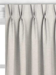 John Lewis Cotton Linen Slub Made to Measure Curtains or Roman Blind, Pale Grey - thumbnail 4