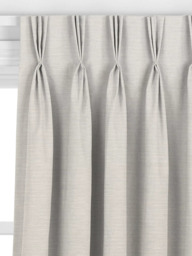 John Lewis Cotton Linen Slub Made to Measure Curtains or Roman Blind, Pale Grey - thumbnail 6