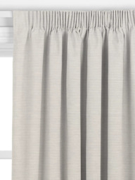 John Lewis Cotton Linen Slub Made to Measure Curtains or Roman Blind, Pale Grey - thumbnail 2
