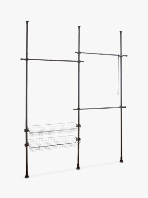 Wenko Double Hercules Clothes Stand, Black - image 1